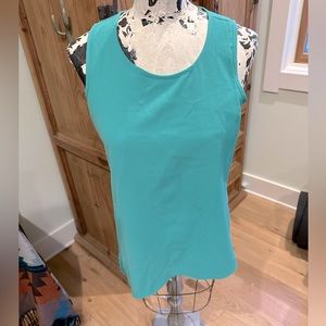 Gorgeous Bobeau Sea Foam Green Wrap top